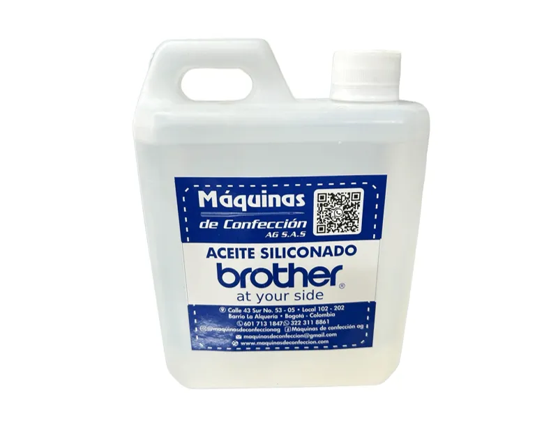 ACEITE SILICONADO PARA MÁQUINA DE COSER – CUARTO DE GALÓN 1/4