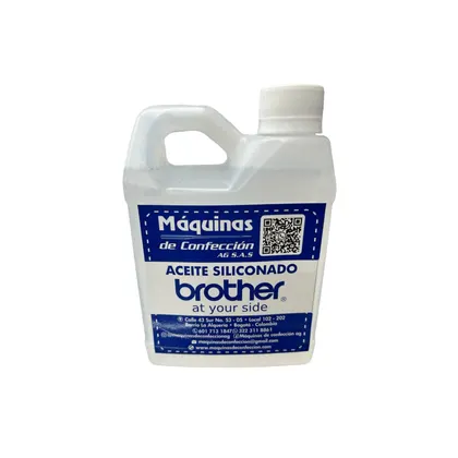 ACEITE SILICONADO PARA MÁQUINA DE COSER – OCTAVO DE GALÓN 1/8