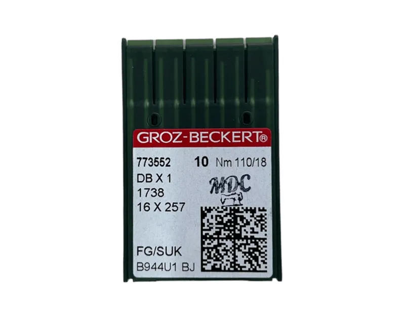 AGUJA CUBO DELGADO 110/18 GROZ BECKERT