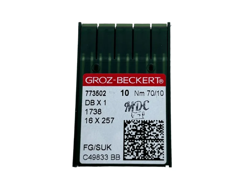 AGUJA CUBO DELGADO 70/10 GROZ BECKERT