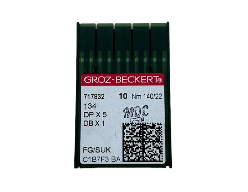 AGUJA CUBO GRUESO 140/22 GROZ BECKERT