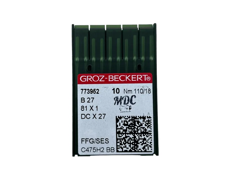 AGUJA FILETEADORA B27 110/18 GROZ BECKERT