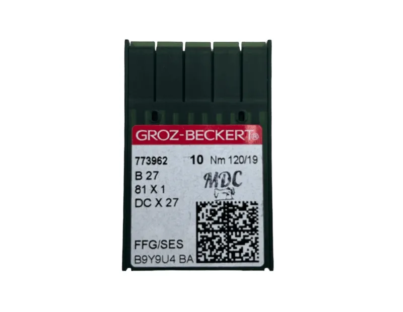 AGUJA FILETEADORA B27 120/19 GROZ BECKERT