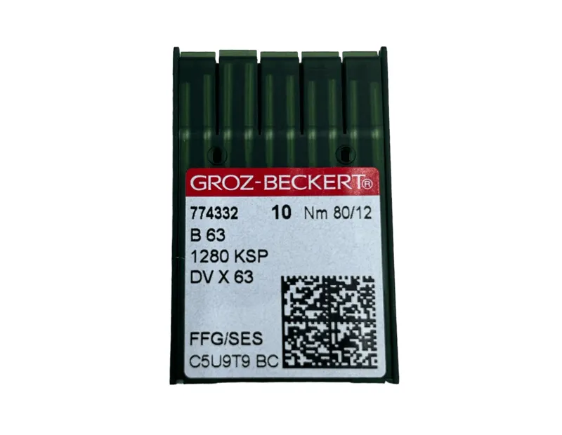 AGUJA FILETEADORA B63 80/12 GROZ BECKERT