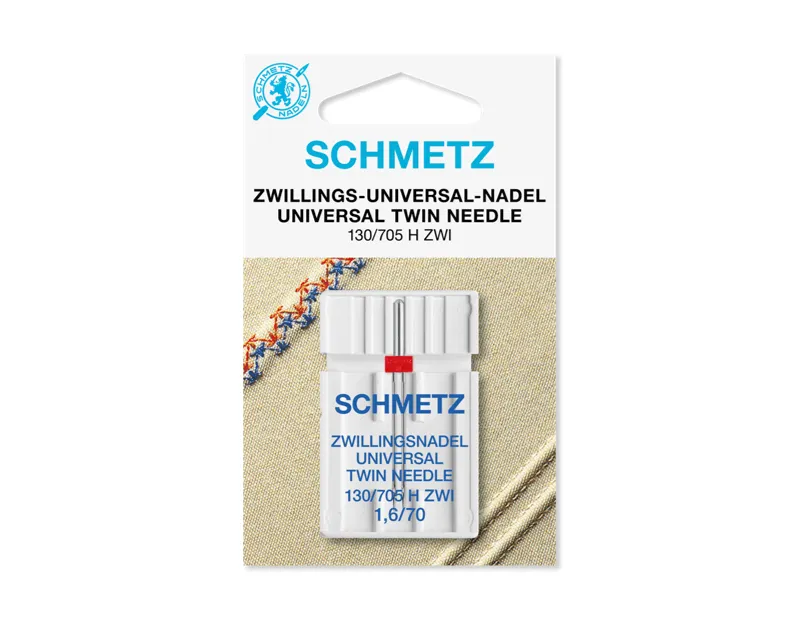 AGUJA GEMELA 1.6/70 SCHMETZ MÁQUINAS DOMÉSTICAS