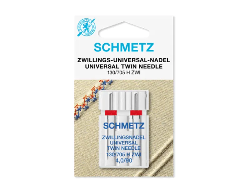 AGUJA GEMELA 4.0/90 SCHMETZ MÁQUINAS DOMÉSTICAS