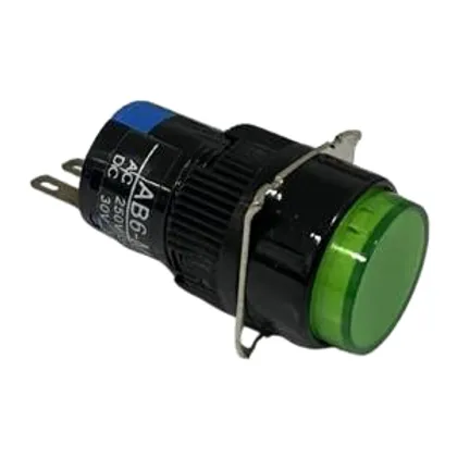BOTÓN DE BORDADORA VERDE