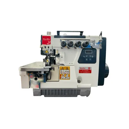 FILETEADORA MECATRÓNICA SUNSIR E1-4BK 4 HILOS CON REMATE DE FILETE