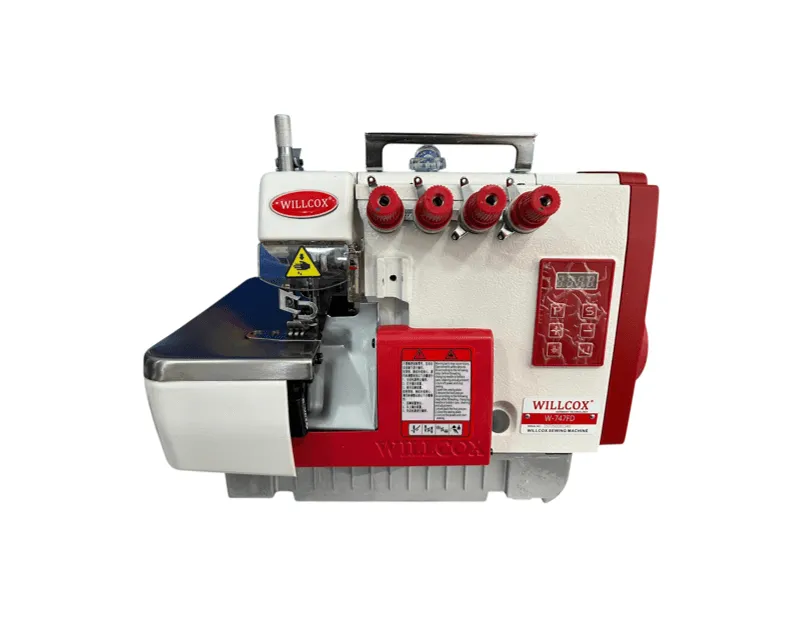 FILETEADORA MECATRÓNICA WILLCOX W-747FD 4 HILOS
