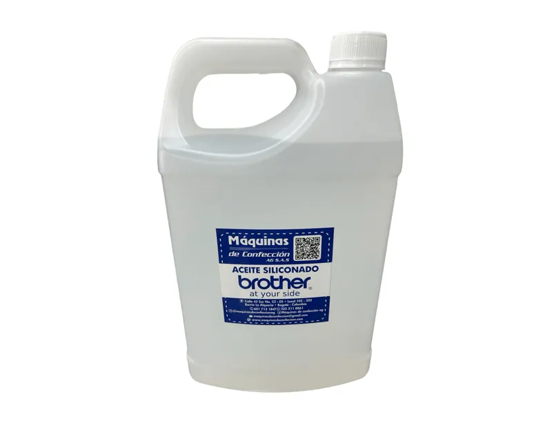 ACEITE SILICONADO PARA MÁQUINA DE COSER – 1 GALÓN