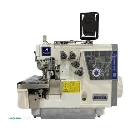 MÁQUINA FILETEADORA 5 HILOS ELECTRÓNICA NUEVA VERSIÓN ANYSEW AS-MO7-5D-SUT