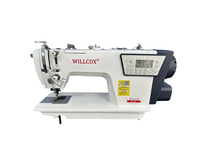 Máquina plana cose y corta automática WILLCOX W-7780