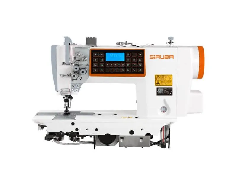 Máquina plana dos agujas automática SIRUBA DT828L