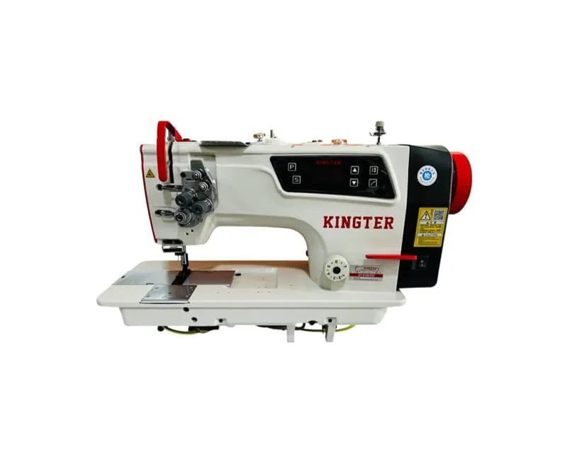 Máquina plana dos agujas mecatrónica KINGTER KT-872B-DDI