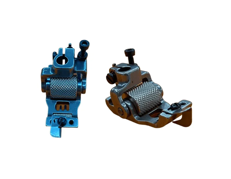 PIE GUÍA PARA COLLARIN 6.4 CON RODILLO METALICO ESTRIADO