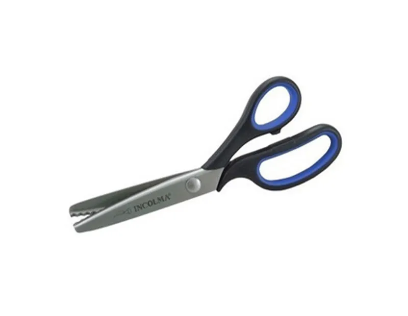 Tijeras Corneta mango plástico ZIGZAG 9 pulgadas